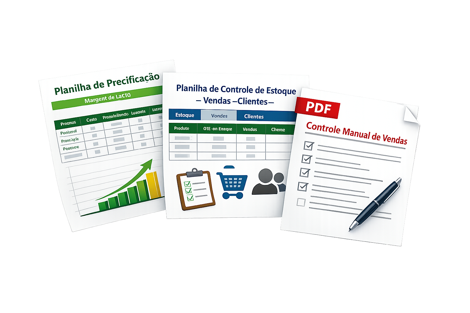 Bônus: planilhas e PDF incluídos