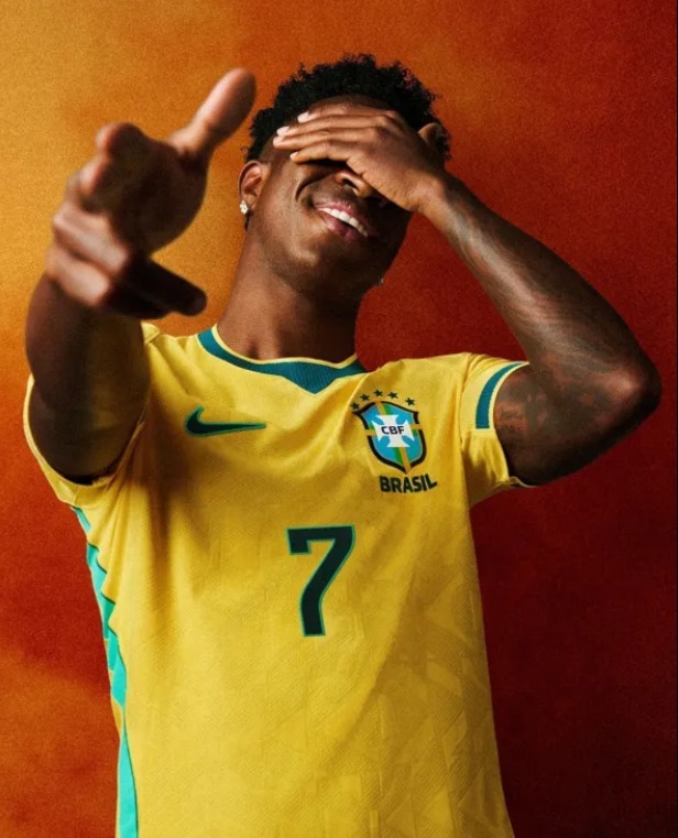 Camisa Brasil — destaque Copa e datas nacionais